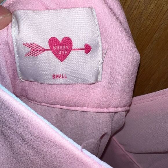 Buddy Love Women’s Size Small Georgia High Low Cotton Candy Sleeveless Dress - Picture 6 of 7